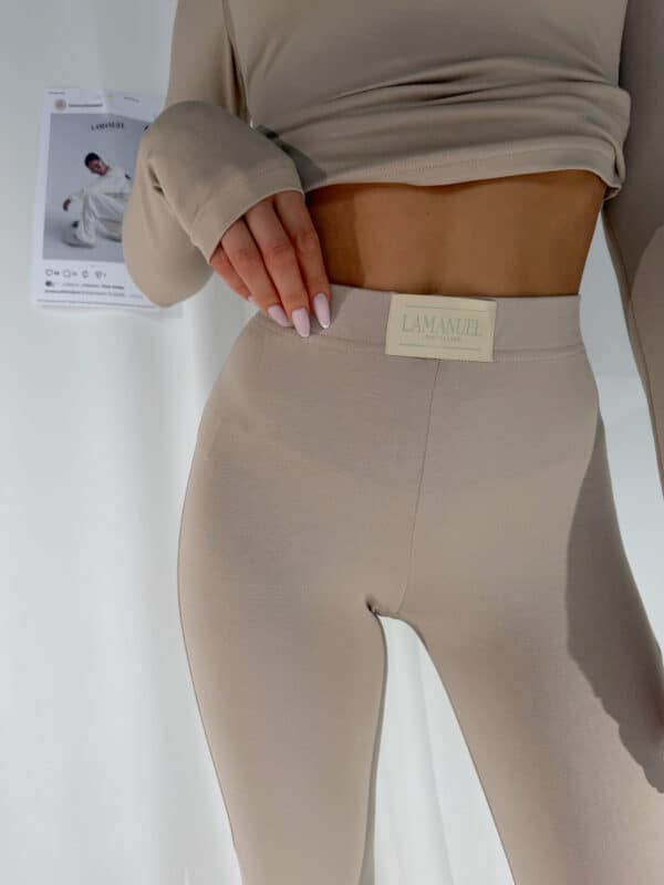 Legginsy PRIME beż Legginsy PRIME beż