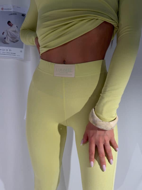 Legginsy PRIME limonka