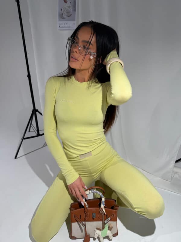 Legginsy PRIME limonka