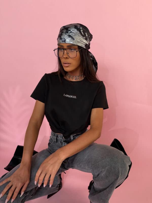 Tshirt SASSY czarny Tshirt SASSY czarny