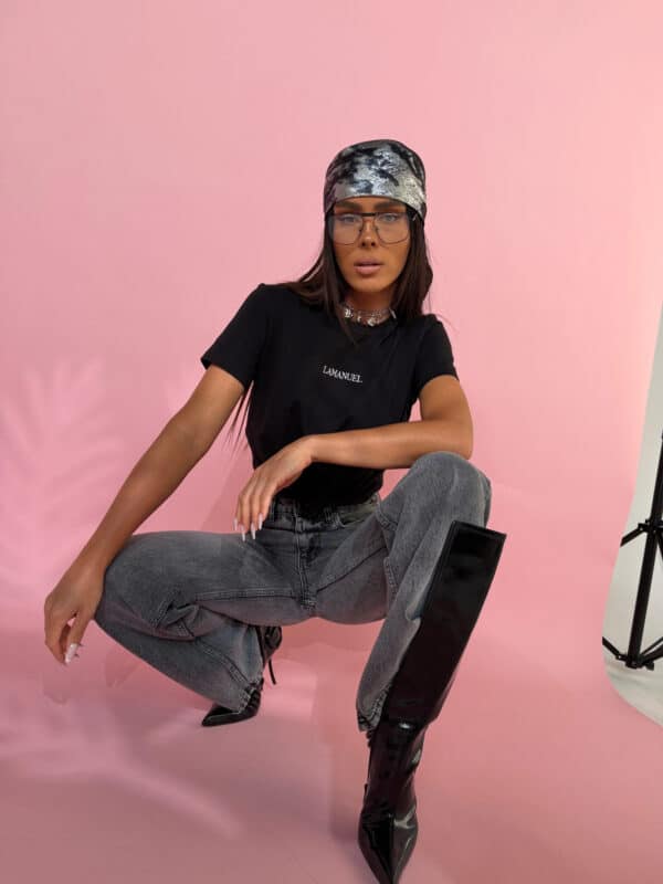 Tshirt SASSY czarny Tshirt SASSY czarny