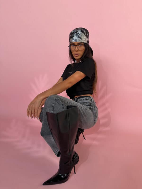 Tshirt SASSY czarny Tshirt SASSY czarny