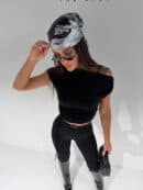 Legginsy CHAOS czarne Legginsy CHAOS czarne