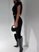 Legginsy CHAOS czarne Legginsy CHAOS czarne