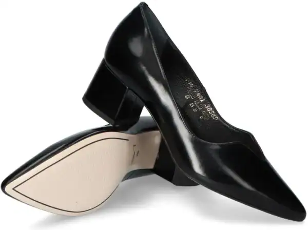 Czółenka Visconi 7401269/664 Czarne lico