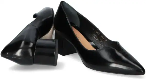 Czółenka Visconi 7401269/664 Czarne lico