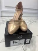 Czółenka Visconi 7656831/896 kaszmir złoty