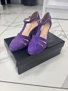 Czółenka Visconi 7656831/896 welur Czółenka Visconi 7656831/896 welur