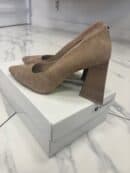 CZÓŁENKA KARINO 5001/001 beż - zamsz