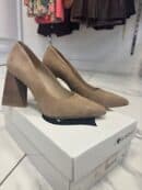 CZÓŁENKA KARINO 5001/001 beż - zamsz