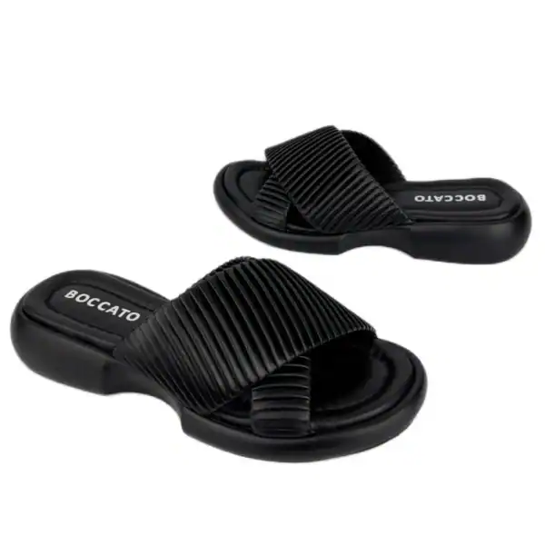 Klapki damskie Boccato 0450.4089 black Klapki damskie Boccato 0450.4089 black