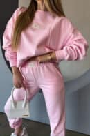 Bluza damska BG Catch | jasny róż Bluza damska BG Catch | jasny róż