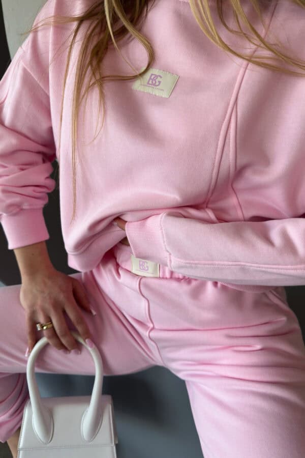 Bluza damska BG Catch | jasny róż Bluza damska BG Catch | jasny róż