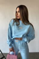 Bluza damska BG Catch | błękit