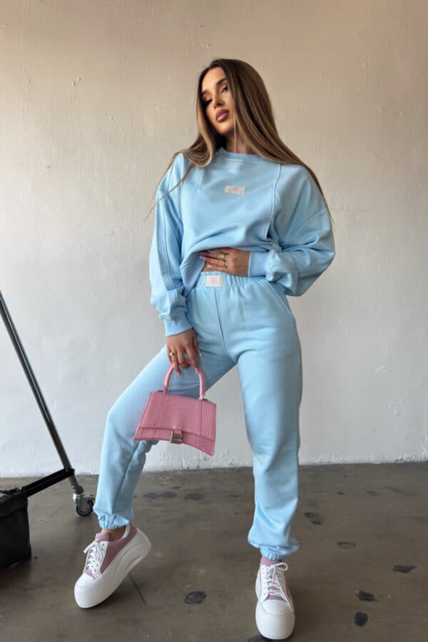 Bluza damska BG Catch | błękit