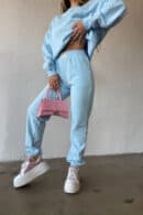 Bluza damska BG Catch | błękit