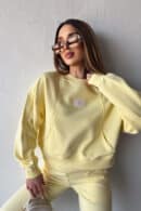 Bluza damska BG Catch | banan Bluza damska BG Catch | banan