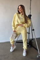 Bluza damska BG Catch | banan Bluza damska BG Catch | banan