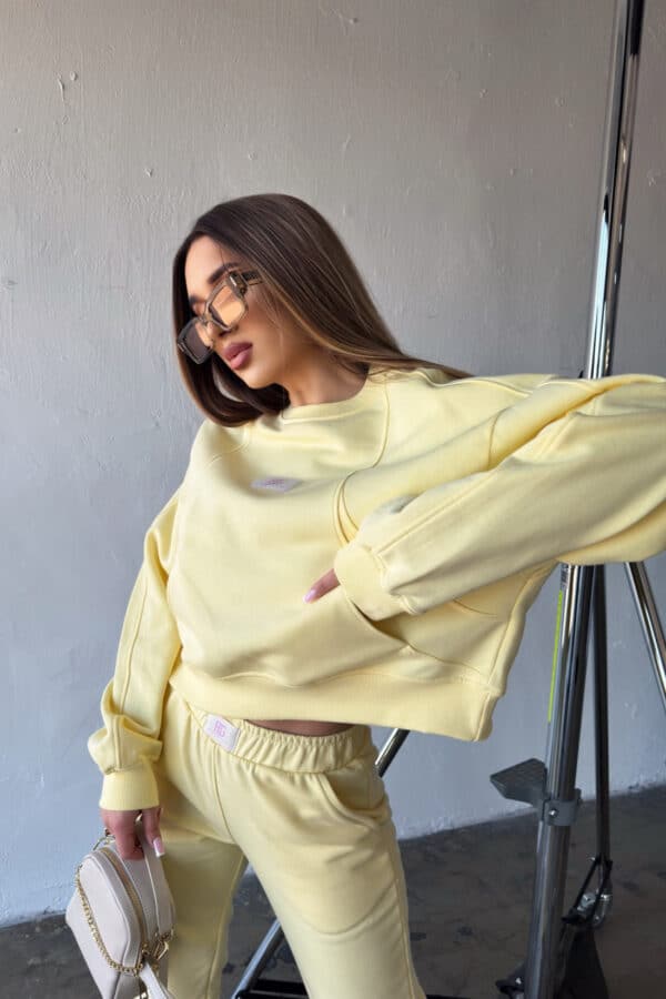 Bluza damska BG Catch | banan Bluza damska BG Catch | banan