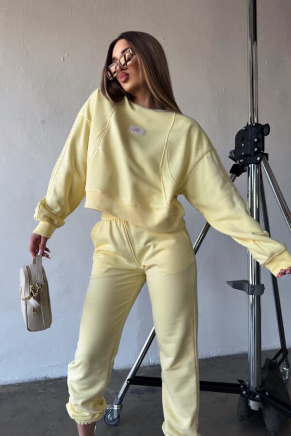 Bluza damska BG Catch | banan Bluza damska BG Catch | banan