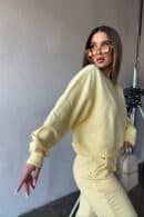 Bluza damska BG Catch | banan Bluza damska BG Catch | banan