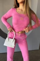 Bluzka damska BG Goja | róż barbie