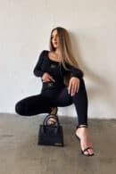 Bluzka damska BG Goja | czarny