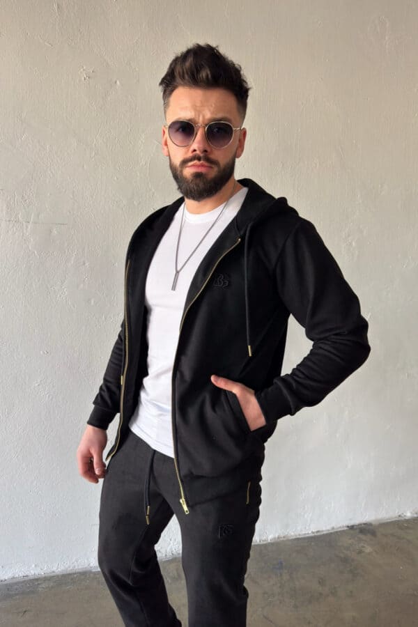 Dres męski BG Parkour | czarny