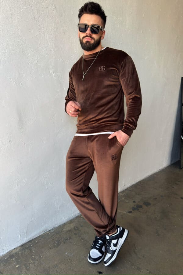 Dres męski BG Vandal | gorzka czekolada