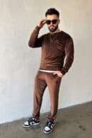 Dres męski BG Vandal | gorzka czekolada