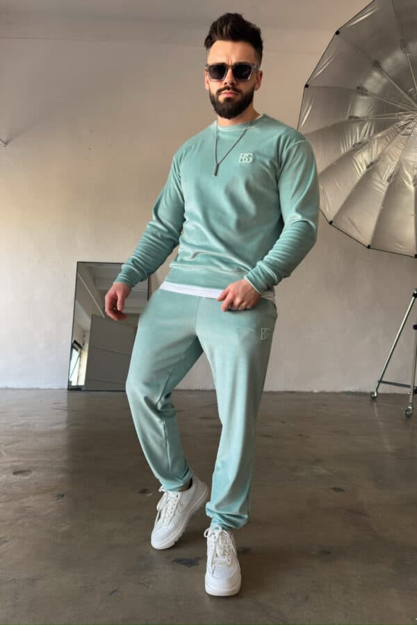 Dres męski BG Vandal | szałwia