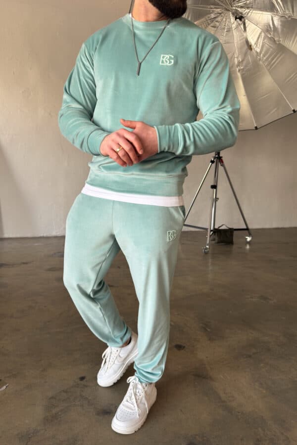 Dres męski BG Vandal | szałwia