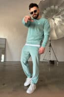 Dres męski BG Vandal | szałwia