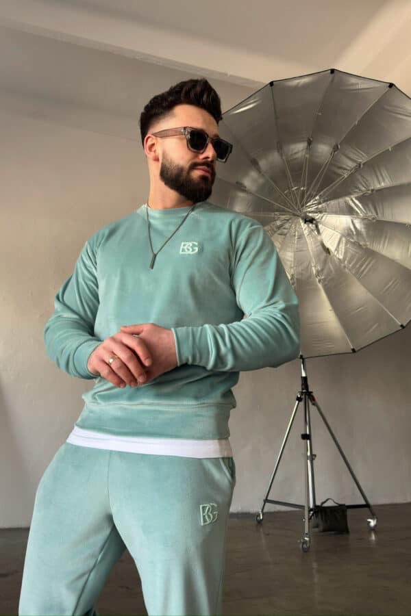 Dres męski BG Vandal | szałwia