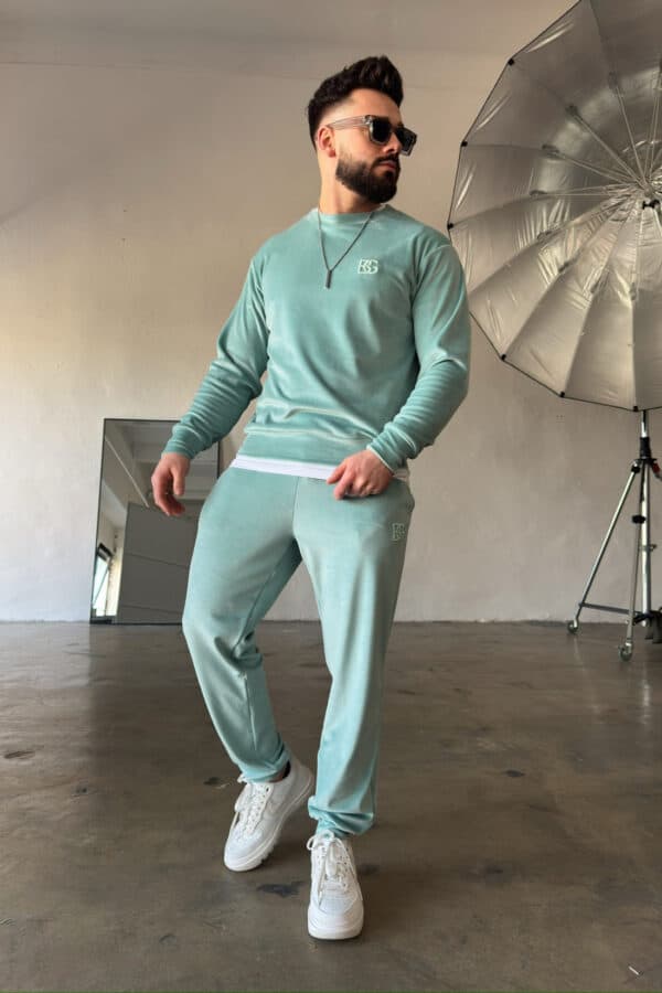 Dres męski BG Vandal | szałwia