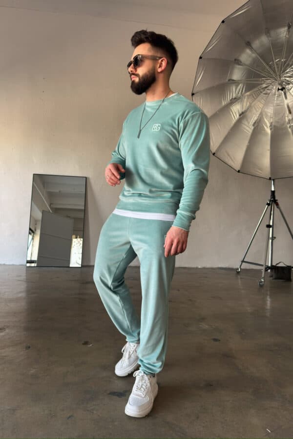 Dres męski BG Vandal | szałwia