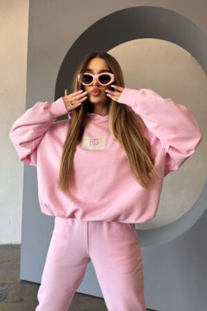 Bluza damska BG Bebe | jasny róż