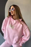 Bluza damska BG Bebe | jasny róż