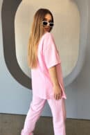 T-Shirt damski BG Bueno | jasny róż