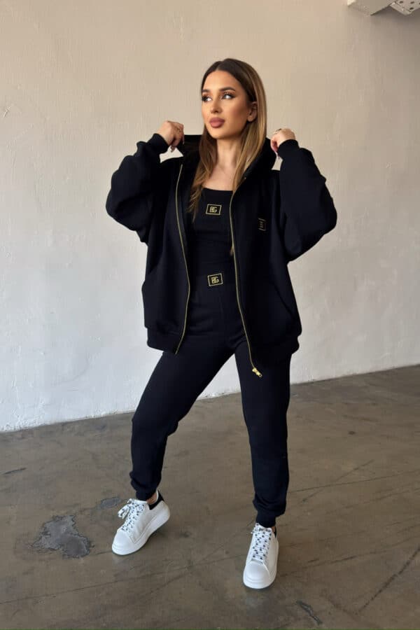 Spodnie damskie BG Foxy | czarny