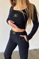 Spodnie damskie BG Foxy | czarny