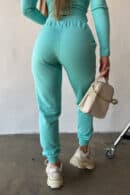 Spodnie damskie BG Foxy | jasna mięta