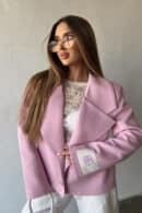 Marynarka damska BG Sussy | pastelowy róż