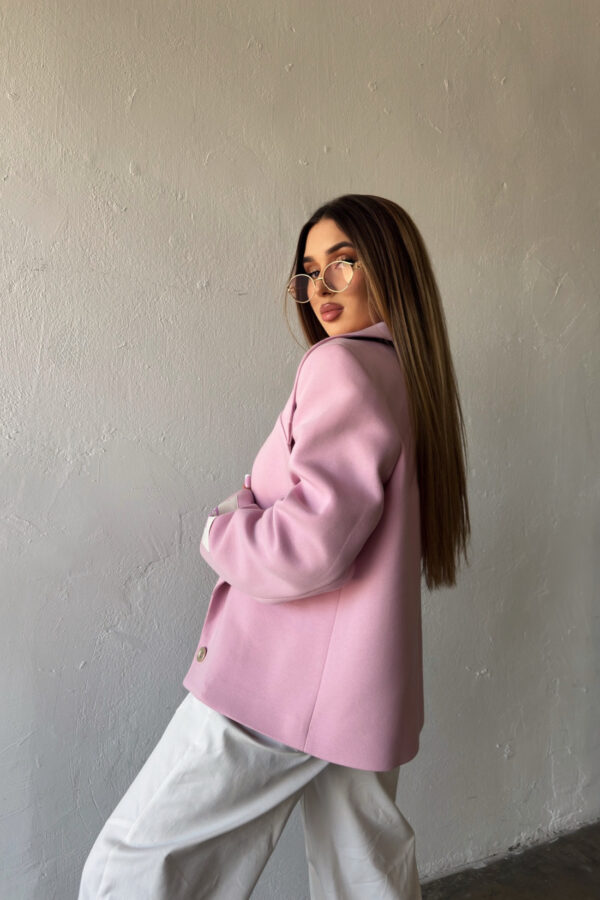 Marynarka damska BG Sussy | pastelowy róż