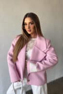 Marynarka damska BG Sussy | pastelowy róż