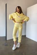 Spodnie damskie BG The sun | bananowy