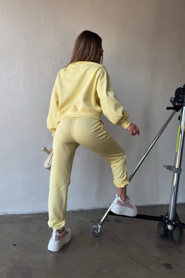 Spodnie damskie BG The sun | bananowy