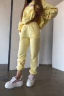 Spodnie damskie BG The sun | bananowy