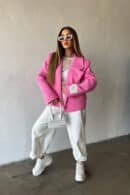 Marynarka damska BG Sussy | róż barbie