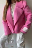Marynarka damska BG Sussy | róż barbie